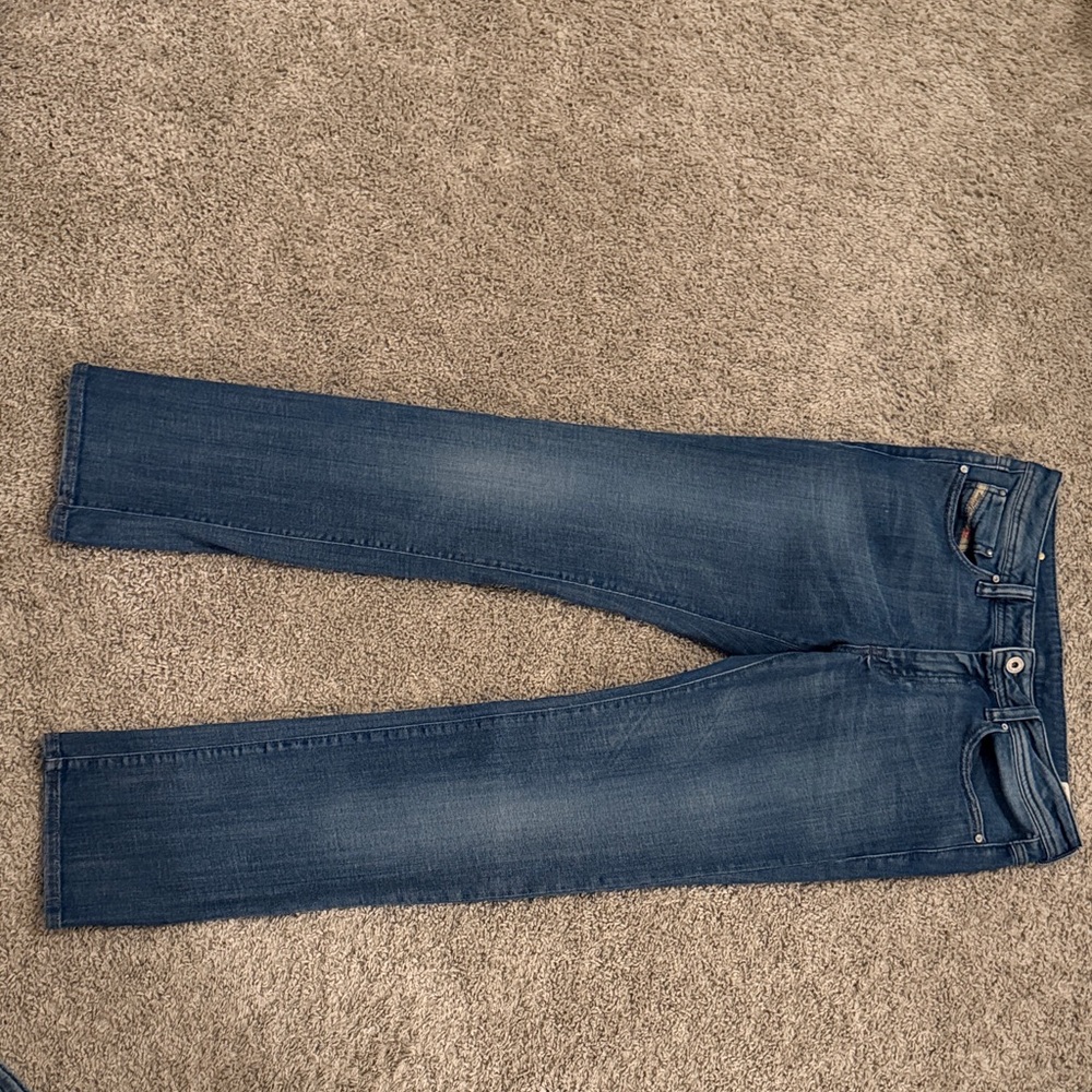 Diesel Dark Blue Women's Straight Leg Jeans